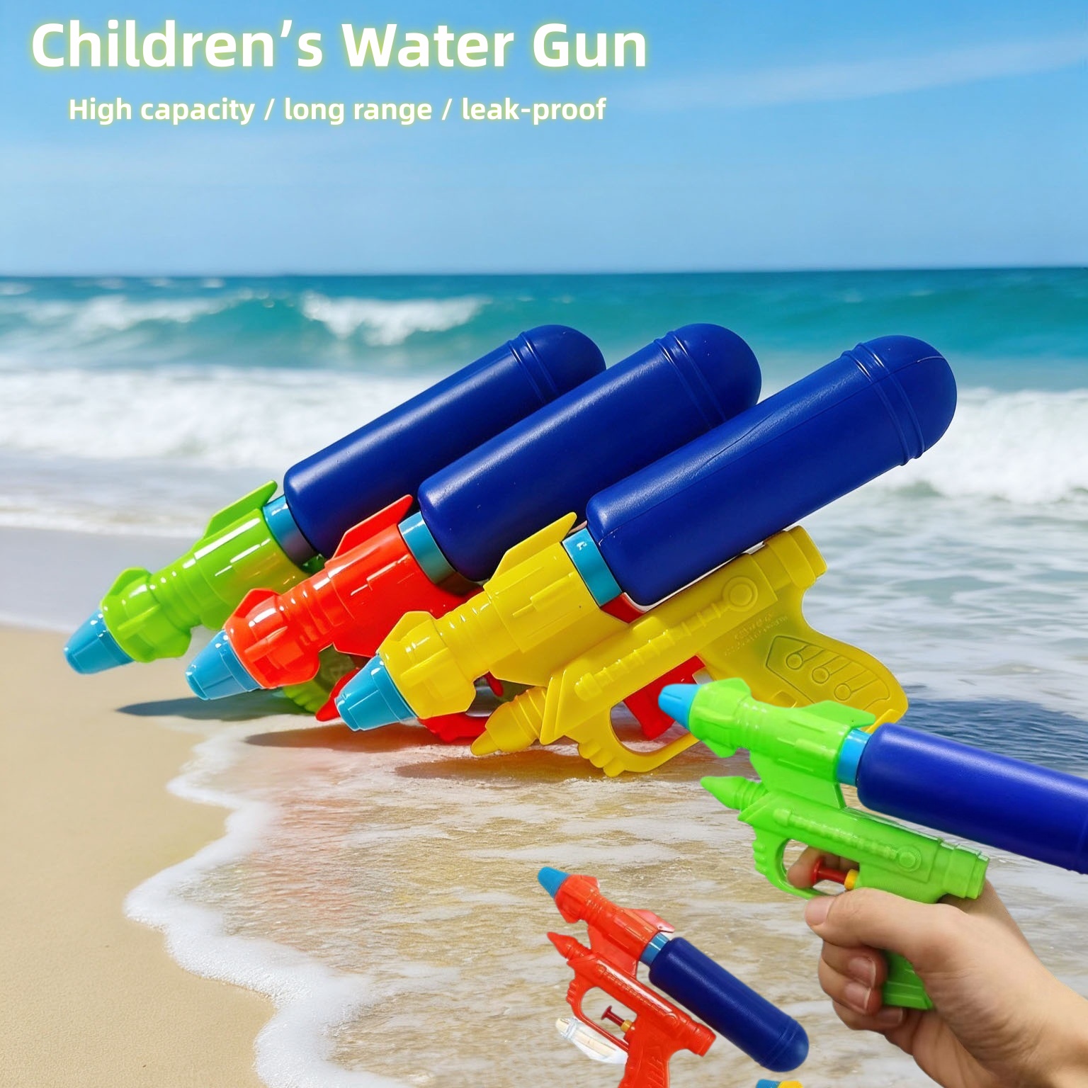 Kids Outdoor Explorer Kit - Portable Kids Water Gun Toy Summer