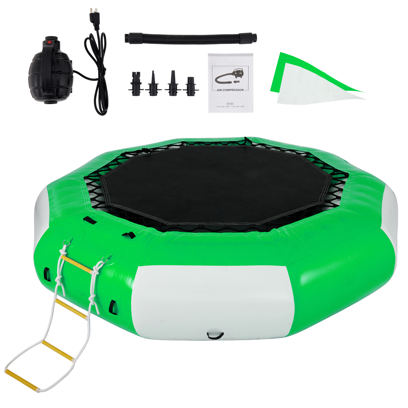 Kids Outdoor Yard Equipment - Inflatable Water Park with Water Sand