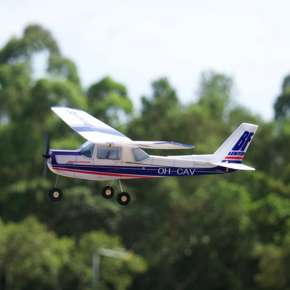 Outdoor Toys For Kids - MinimumRC Plane Kit Blue Cessna152 360mm