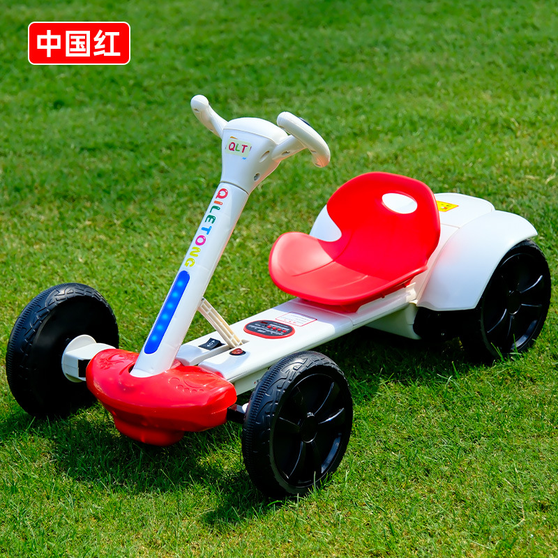 Go Kart Pedal Kids - Children's electric go kart with large