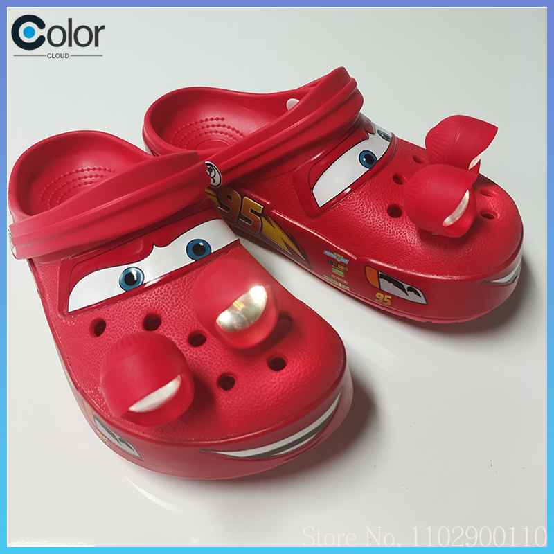 Outdoor Toys For Kids - Lightning Mcqueen Style Flash Light Hole