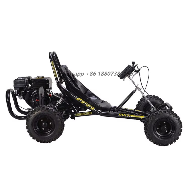 Go Kart Pedal Kids - 168 Gas Powered 196cc Engine off