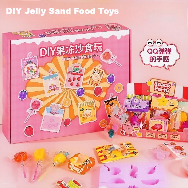 Kids Outdoor Kitchen Set - DIY Making Miniature Food Toys Set