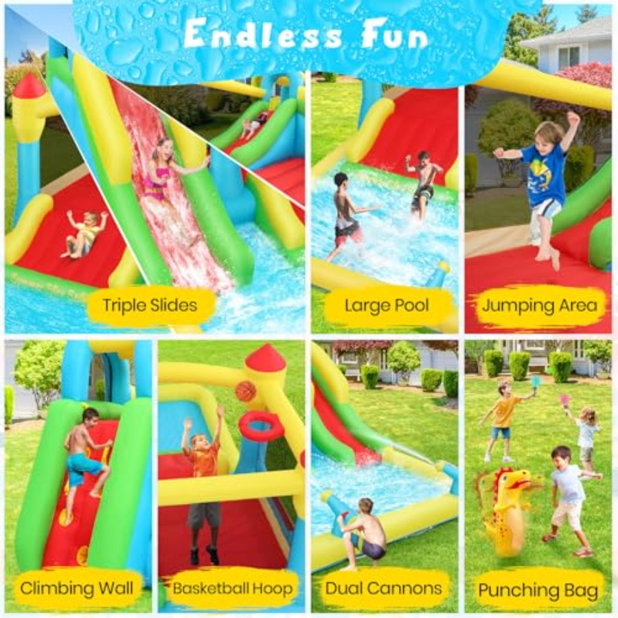 Outdoor/Indoor inflatable wate – Kids Outdoor Water Slide Bewertung und Preis