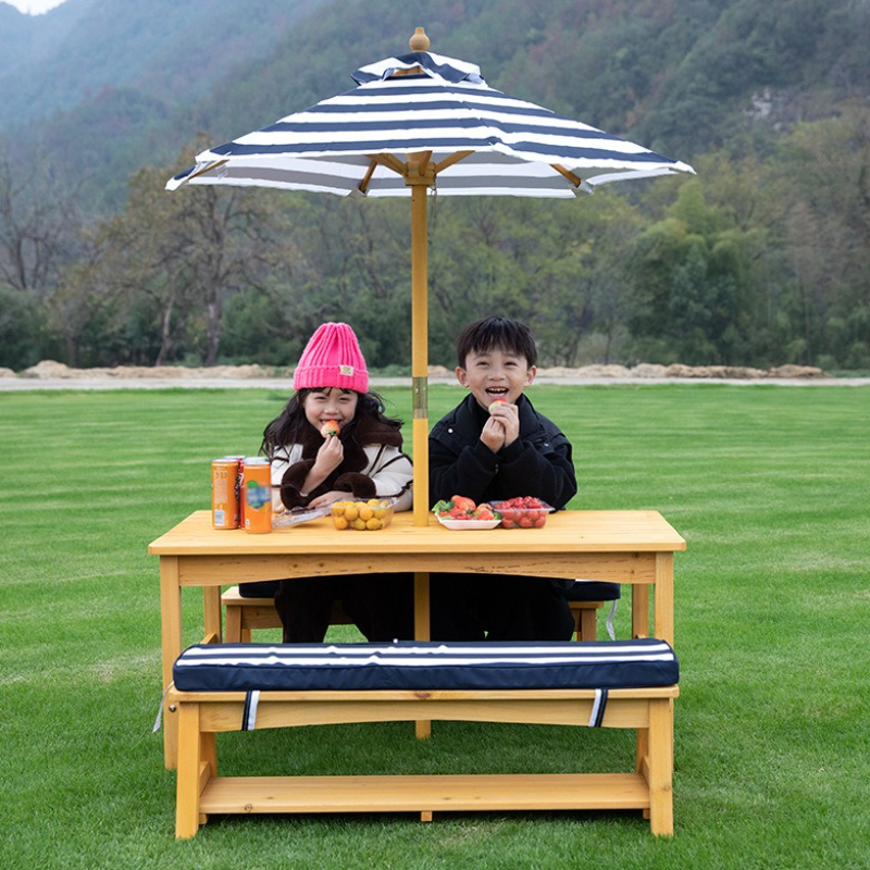 Manufactory Kids Outdoor Loung – Kids Outdoor Bench With Umbrella Bewertung und Preis