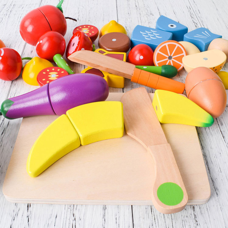 1PCS Wooden Toy Magnetic Cutti – Kids Outdoor Kitchen Set Bewertung und Preis