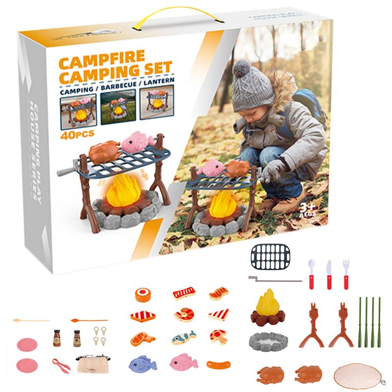Kids Pretend Camping Set Mini  – Kids Outdoor Grill Set Bewertung und Preis