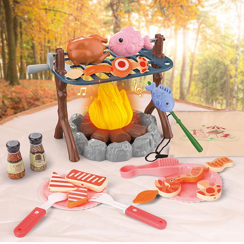Kids Pretend Camping Set Mini  – Kids Outdoor Grill Set Bewertung und Preis
