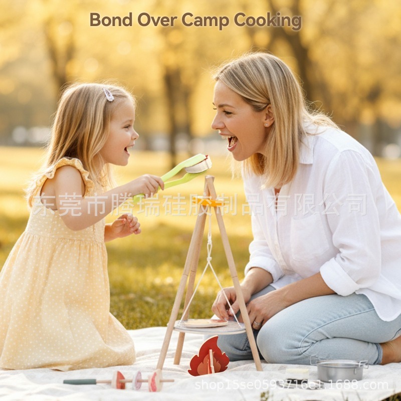 Wooden Outdoor Campfire BBQ Gr – Kids Outdoor Grill Set Bewertung und Preis