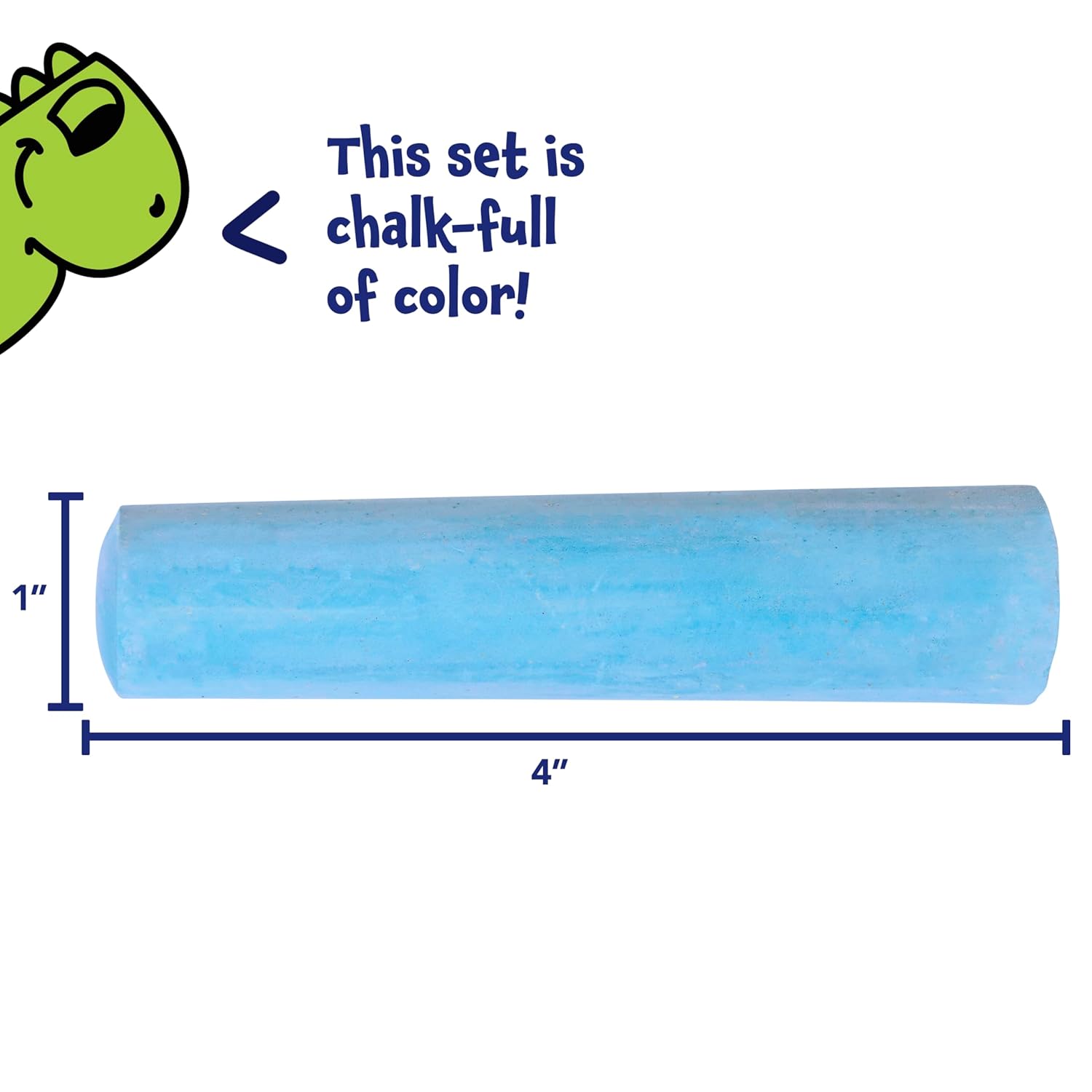 Jumbo Sidewalk Chalk Set of 20 – Chalk Outdoor Jumbo Bewertung und Preis
