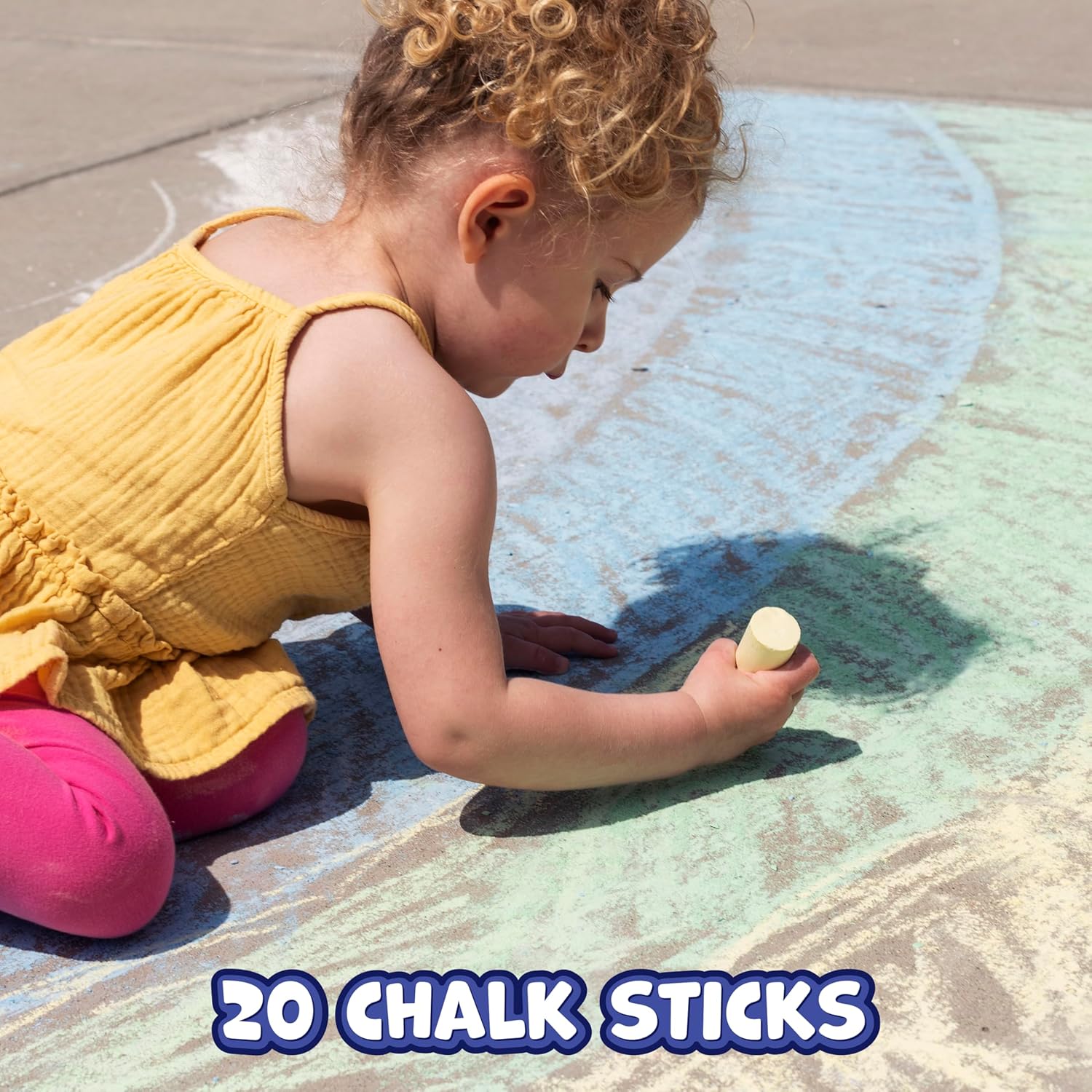Jumbo Sidewalk Chalk Set of 20 – Chalk Outdoor Jumbo Bewertung und Preis
