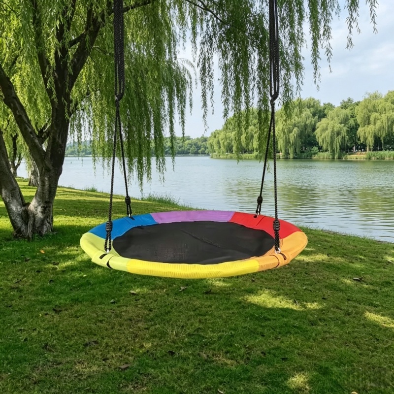 Circular Oxford Net Canvas Kid – Kids Outdoor Hammock Swing Bewertung und Preis