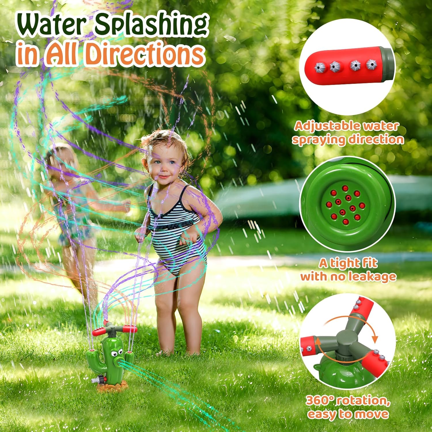 Water Spray Toy Cactus Sprinkl – Kids Outdoor Yard Toys Bewertung und Preis