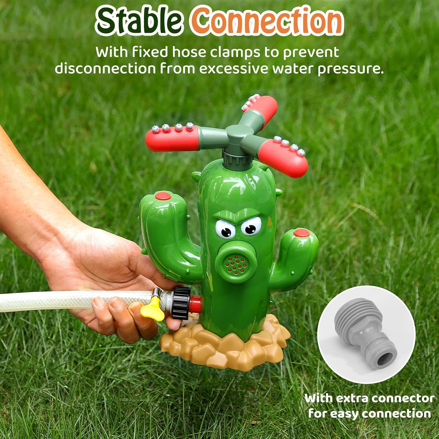 Water Spray Toy Cactus Sprinkl – Kids Outdoor Yard Toys Bewertung und Preis
