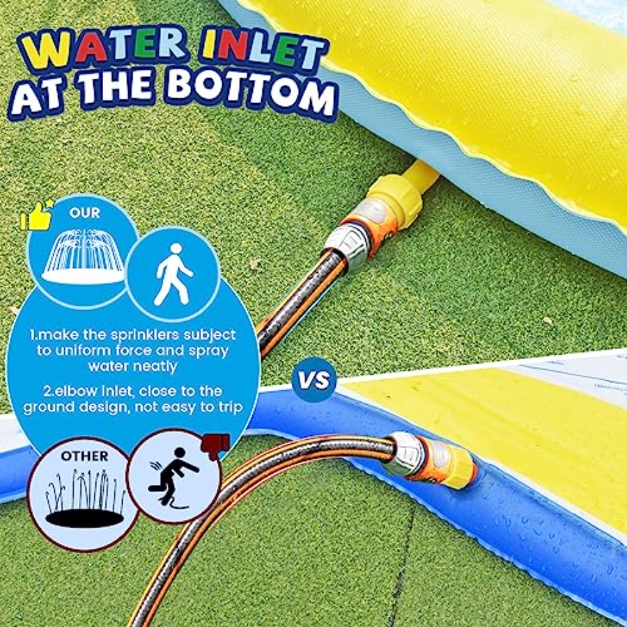 3 FT Large Splash Pad for Ages – Kids Outdoor Yard Toys Bewertung und Preis