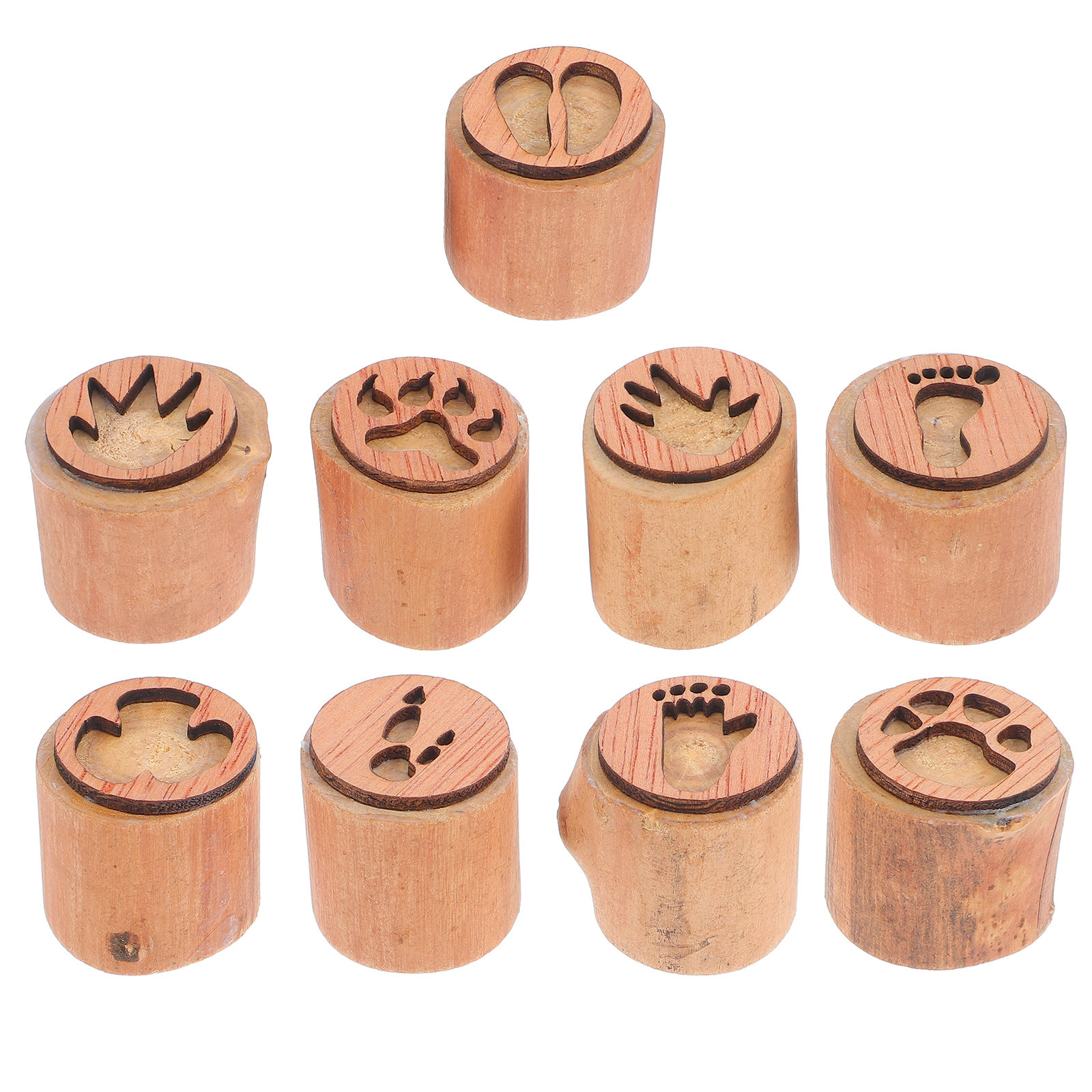 9Pcs Animal Footprint Wooden S – Kids Outdoor Garden Set Bewertung und Preis