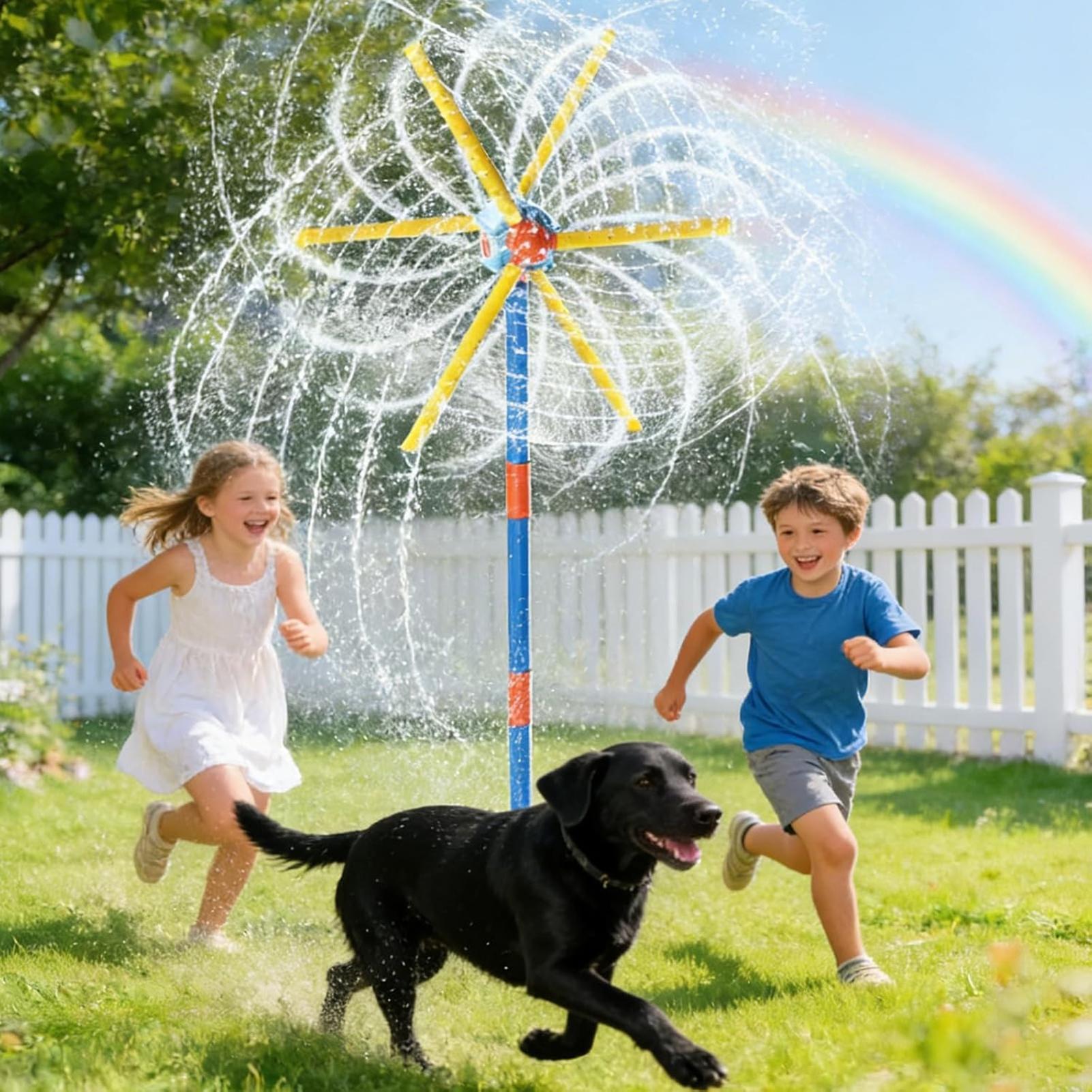 Kids Sprinkler Windmill Fun Sp – Kids Outdoor Yard Toys Bewertung und Preis