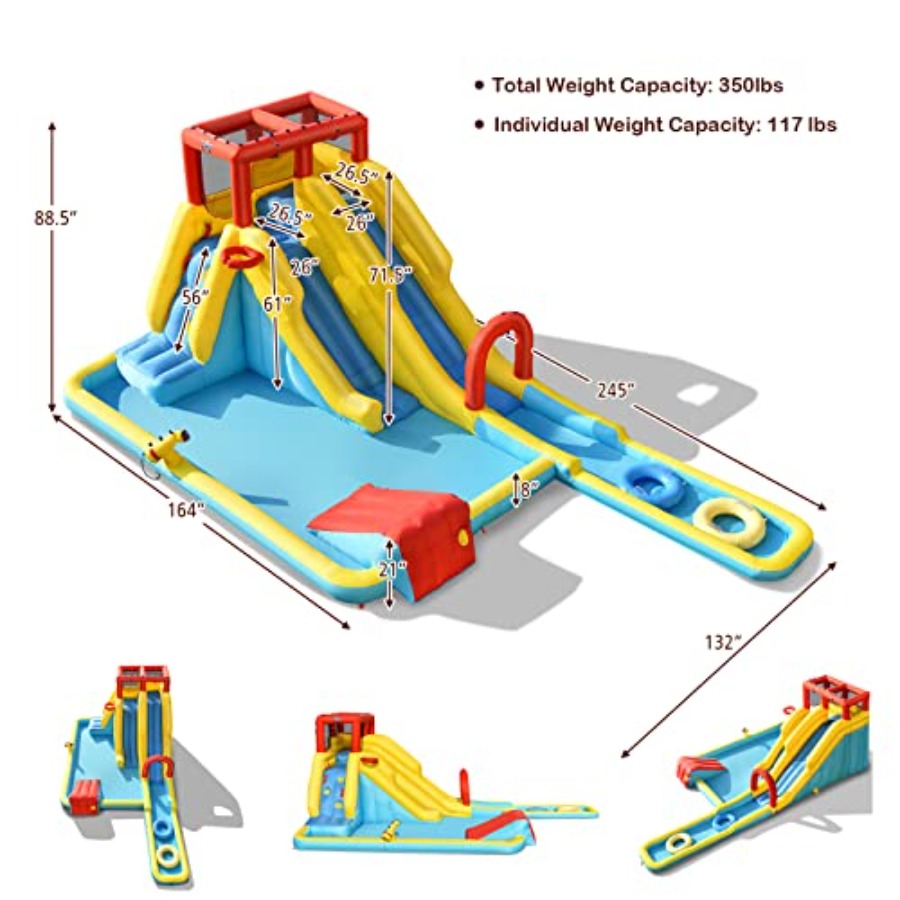 Outdoor inflatable water slide – Kids Outdoor Water Slide Bewertung und Preis