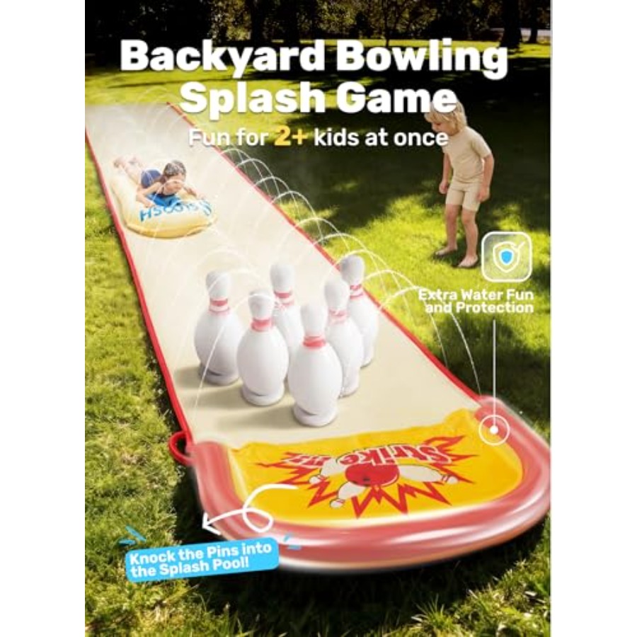Backyard outdoor fun for kids: – Kids Outdoor Water Slide Bewertung und Preis
