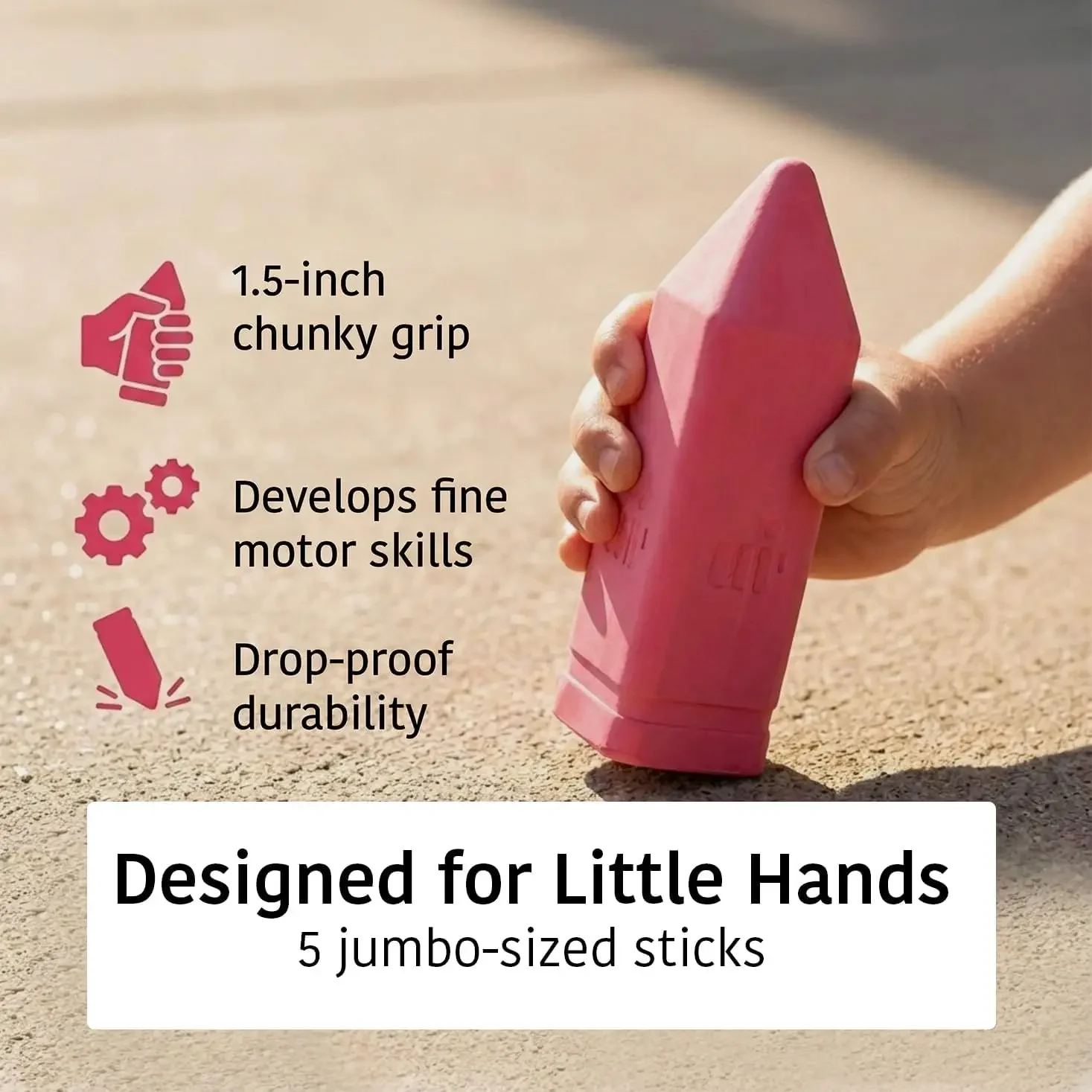 Outdoor Sidewalk Chalk for Tod – Chalk Outdoor Jumbo Bewertung und Preis