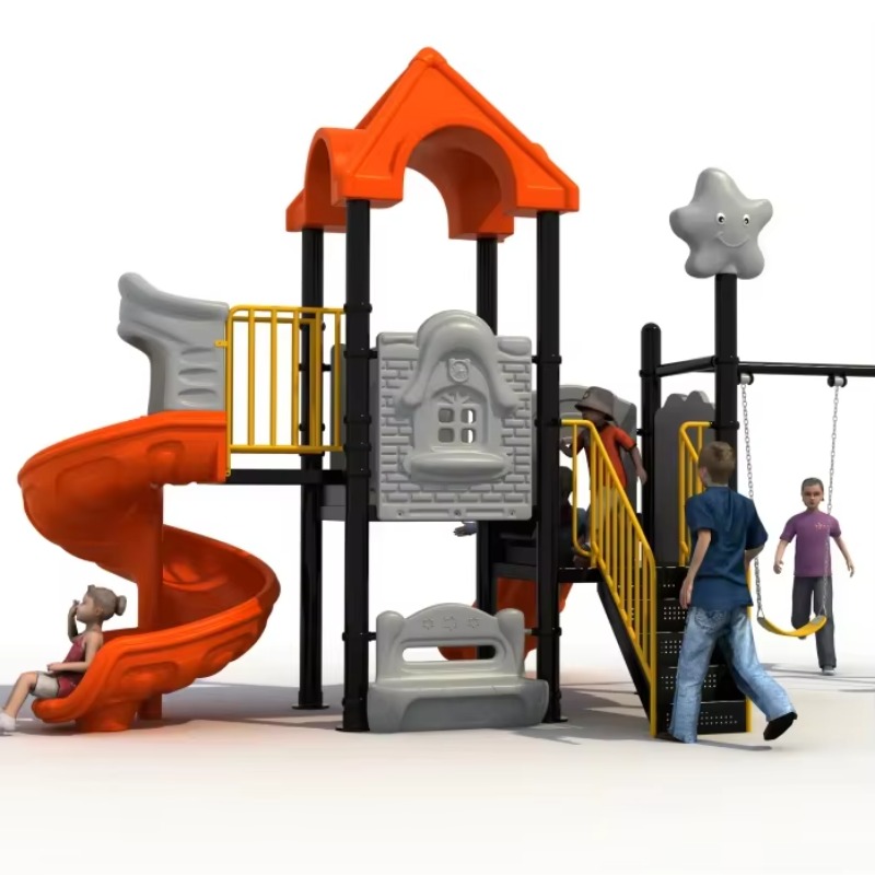 Outdoor Steel Plastic Swing Se – Kids Outdoor Garden Set Bewertung und Preis