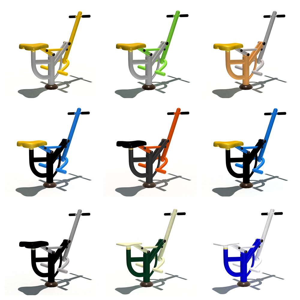 2025 Hot Sale Dual Rider Ellip – Kids Outdoor Gym Bewertung und Preis