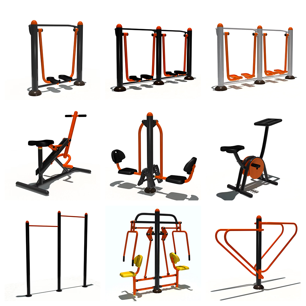 2025 Hot Sale Dual Rider Ellip – Kids Outdoor Gym Bewertung und Preis
