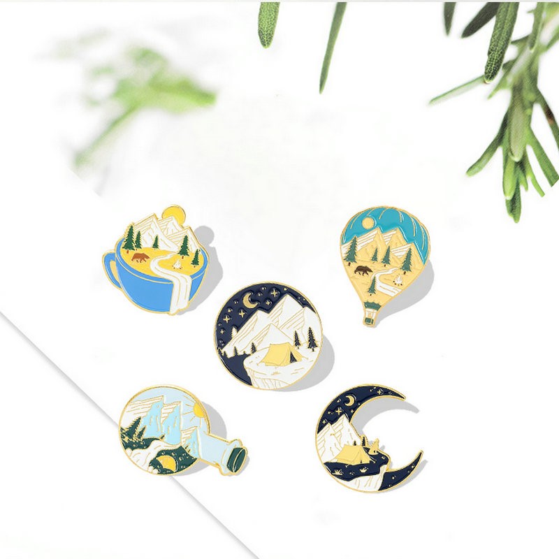 Camping Adventure Enamel Pins  – Kids Outdoor Adventure Bewertung und Preis