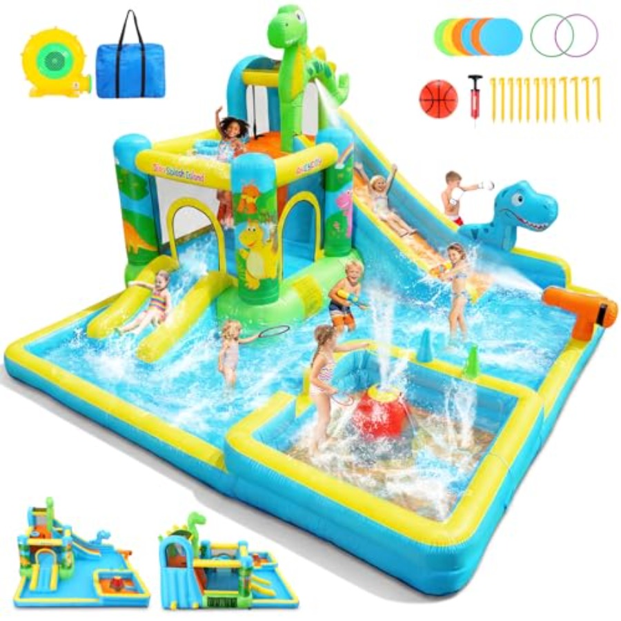 Outdoor backyard inflatable wa – Kids Outdoor Water Slide Bewertung und Preis