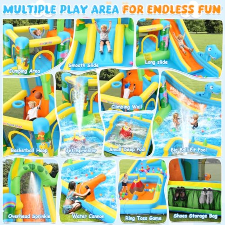 Outdoor backyard inflatable wa – Kids Outdoor Water Slide Bewertung und Preis