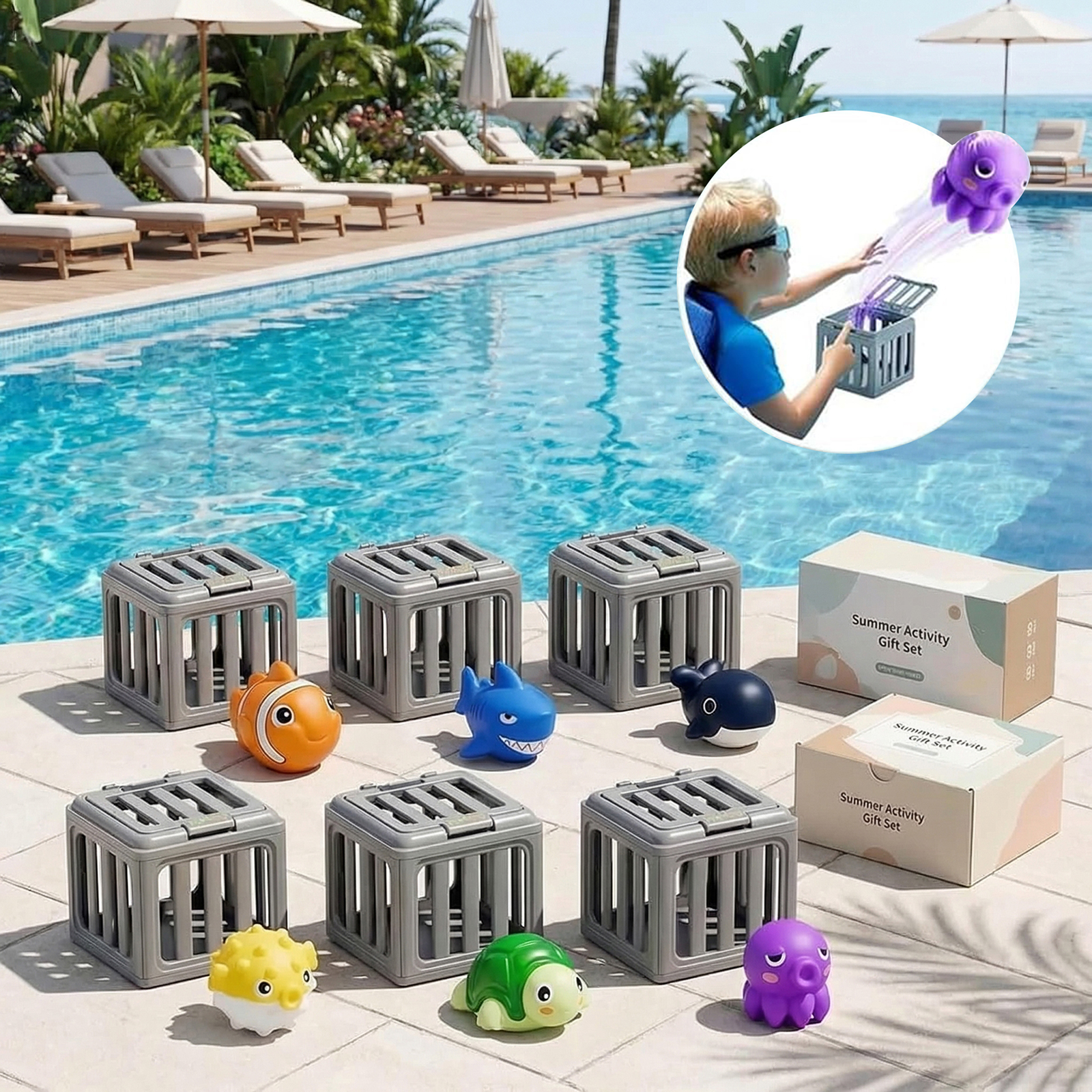 Kids Pool Diving Toys with Fis – Kids Outdoor Adventure Bewertung und Preis