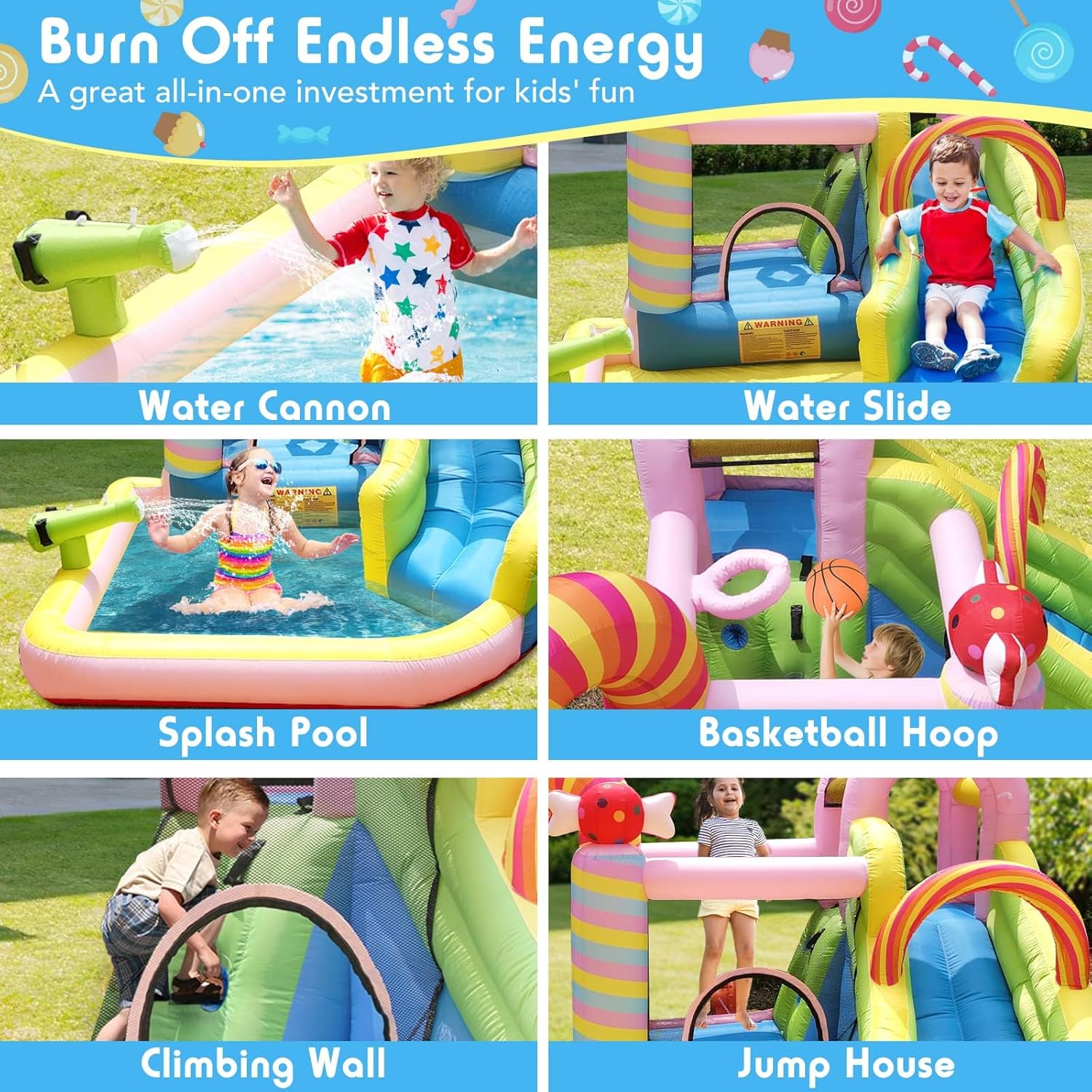 Kids Inflatable Water Slide Bo – Kids Outdoor Water Slide Bewertung und Preis