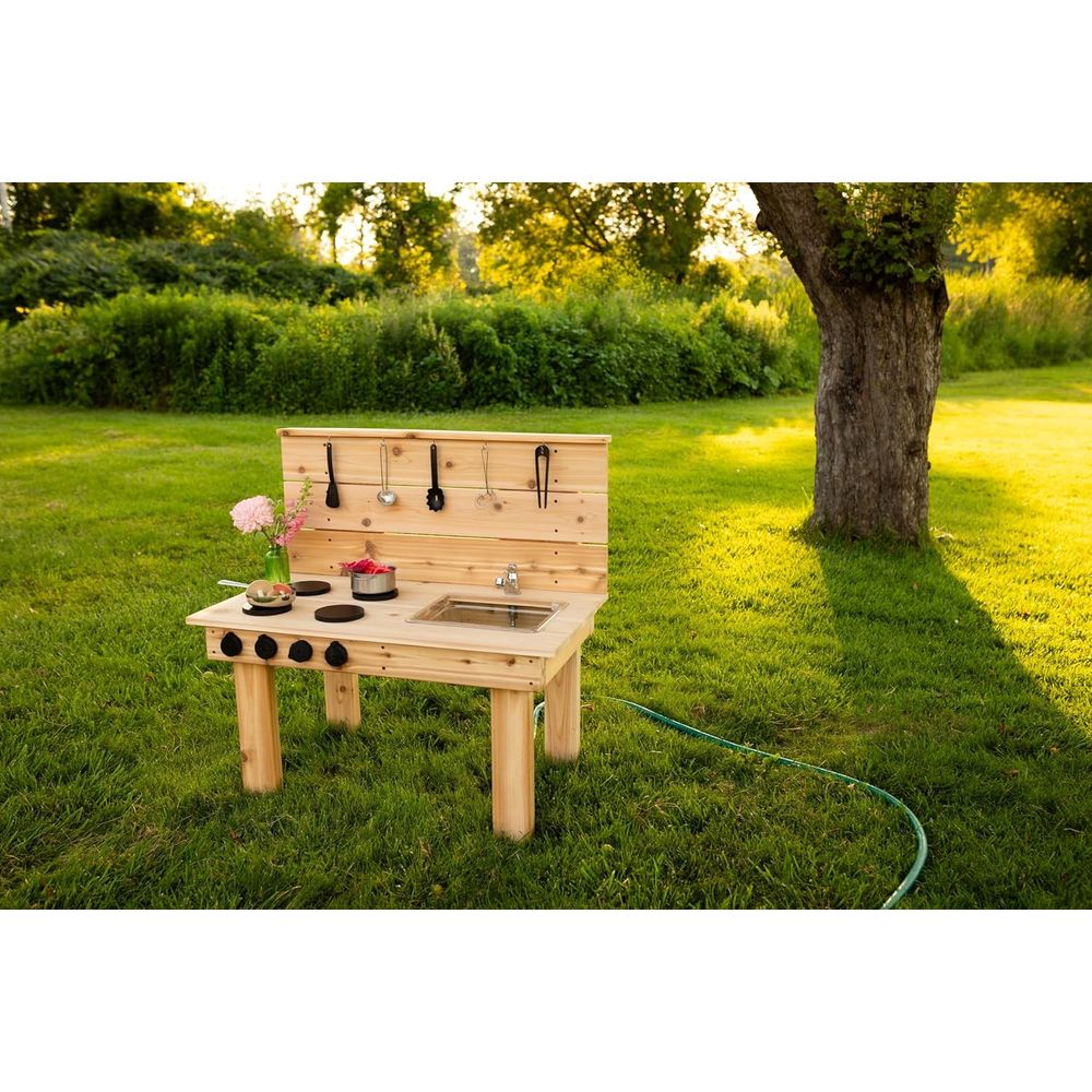 Noble Toys Mini Mud Kitchen wi – Kids Outdoor Mud Table Bewertung und Preis