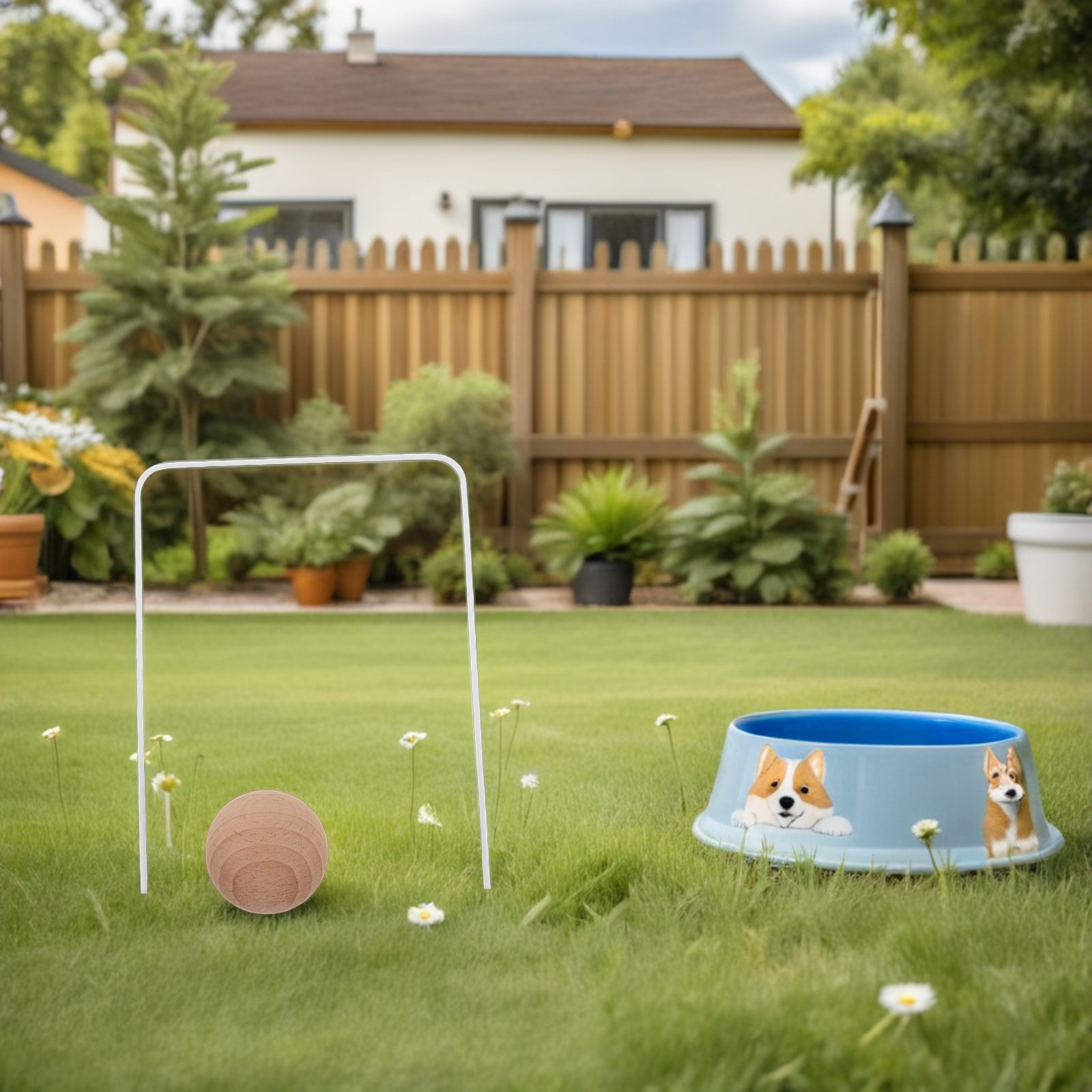 1Set Croquet Set Kids Outdoor  – Kids Outdoor Garden Set Bewertung und Preis