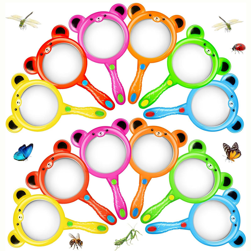 3PCS Cartoon Cute Hand Lens Ma – Kids Outdoor Explorer Kit Bewertung und Preis