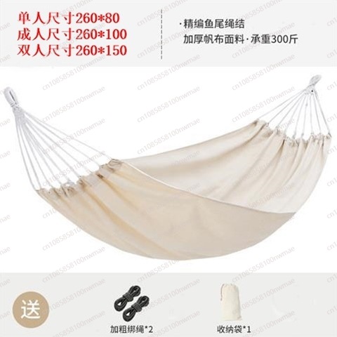 Double canvas stickless single – Kids Outdoor Hammock Swing Bewertung und Preis