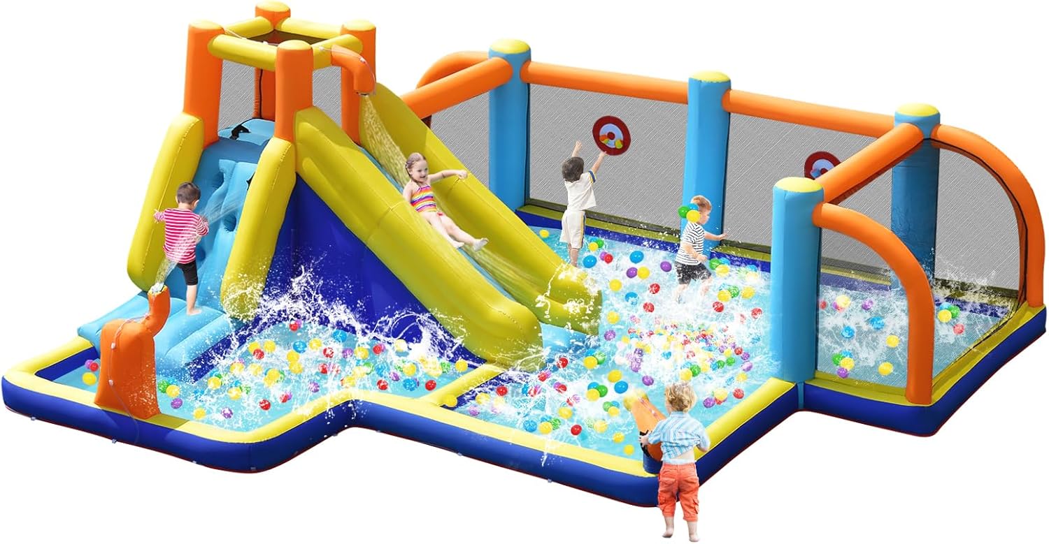 Giant Inflatable Water Slide B – Kids Outdoor Water Slide Bewertung und Preis