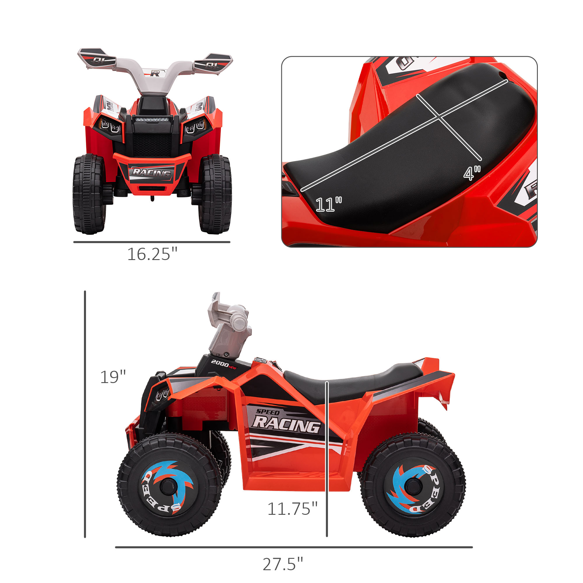 Car 6V with Kids Durable Desig – Kids Outdoor Yard Toys Bewertung und Preis