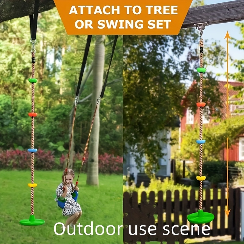3-in-1 Disc Seat Swing Set 1 P – Kids Outdoor Yard Equipment Bewertung und Preis