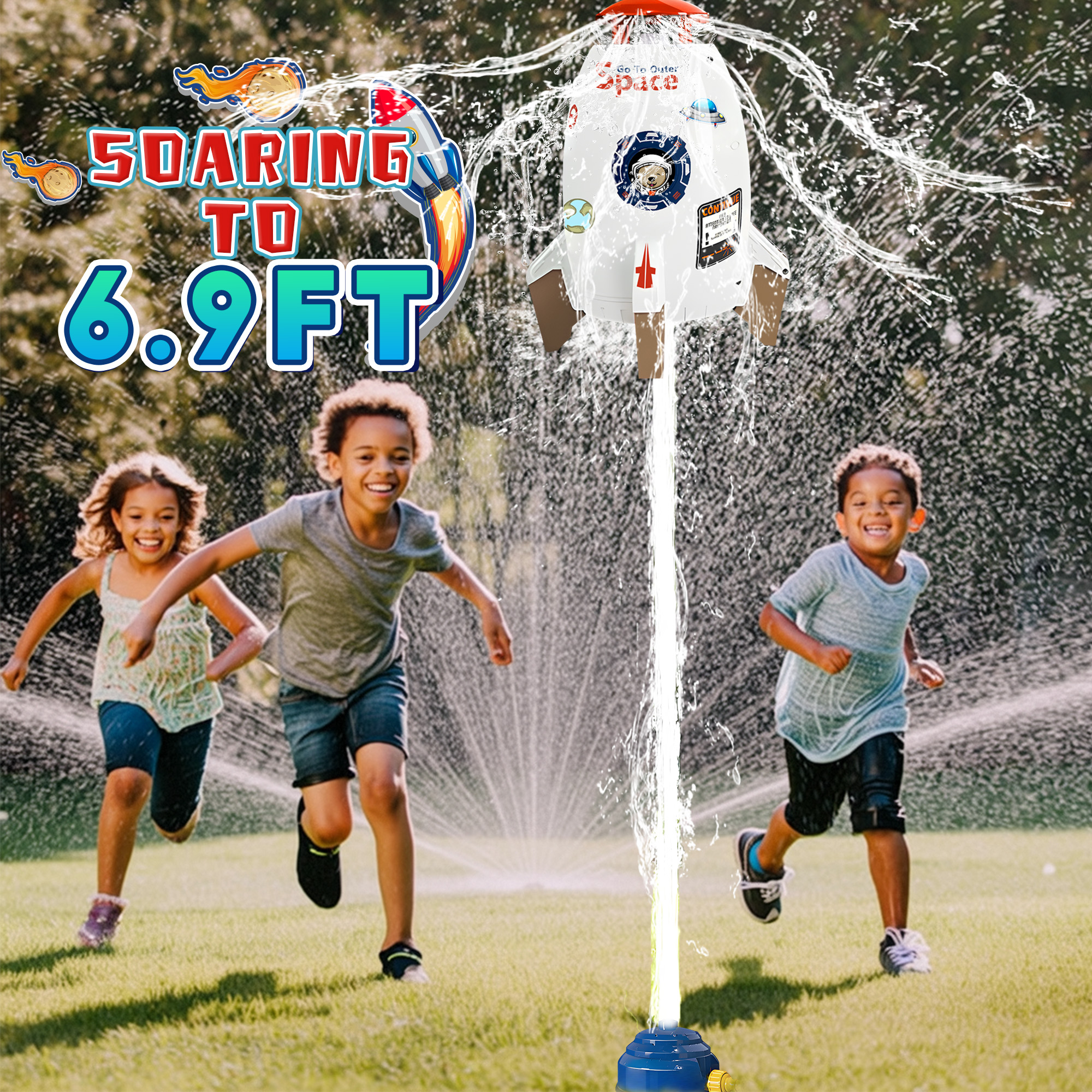Sprinkler for Kids Outdoor Roc – Kids Outdoor Yard Toys Bewertung und Preis