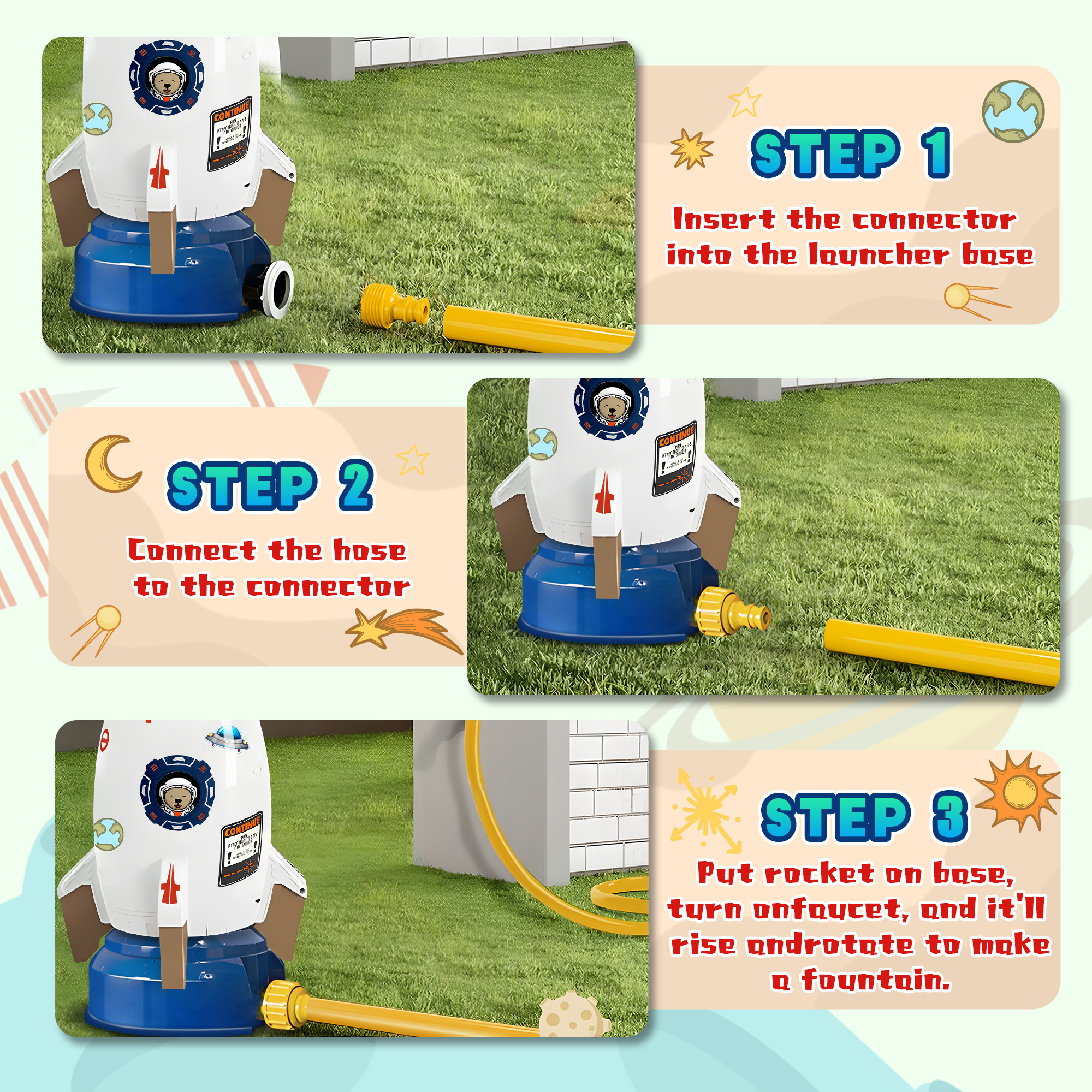 Sprinkler for Kids Outdoor Roc – Kids Outdoor Yard Toys Bewertung und Preis
