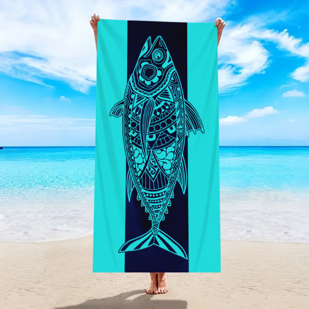 Tribal Tuna Fish Print Beach T – Kids Outdoor Gym Bewertung und Preis