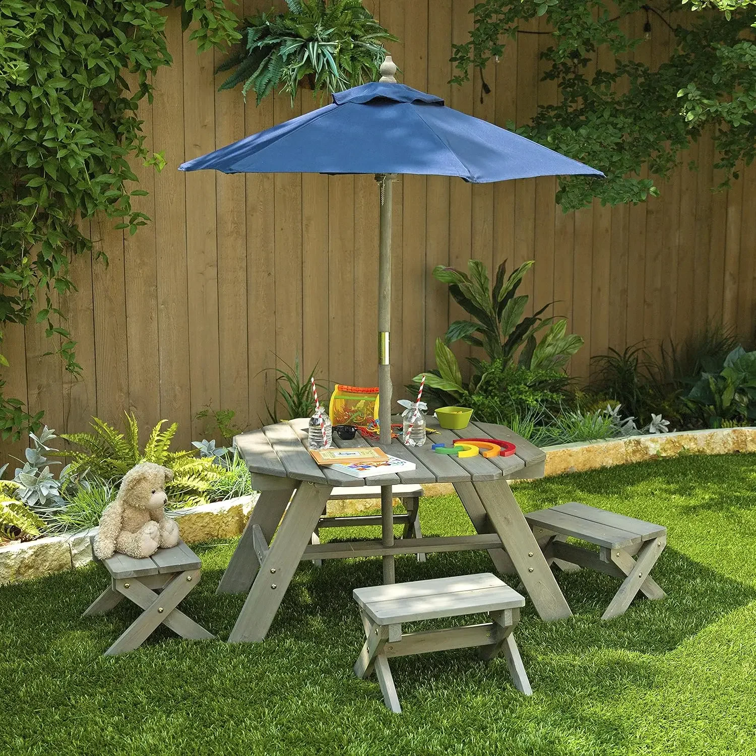 A Octagon Table Stools Umbrell – Kids Outdoor Folding Table Bewertung und Preis