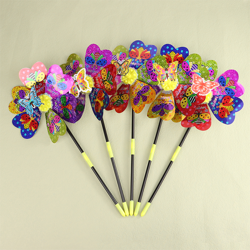 1Pc Colorful Sequin Windmill C – Kids Outdoor Yard Toys Bewertung und Preis