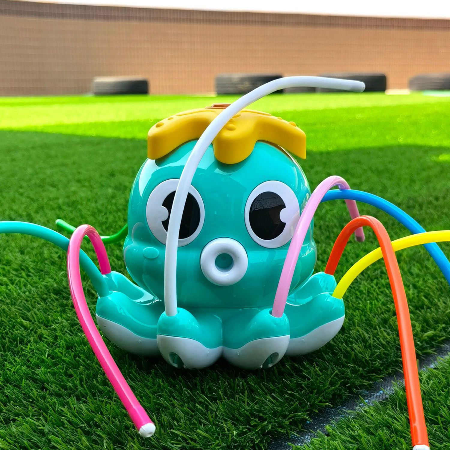 Octopus Sprinkler Water Spray  – Kids Outdoor Yard Toys Bewertung und Preis