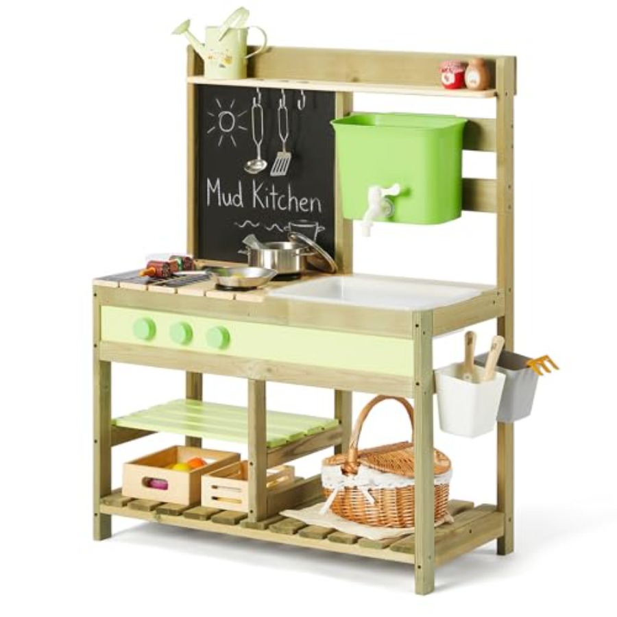 Outdoor mud kitchen for kids:  – Kids Outdoor Mud Table Bewertung und Preis