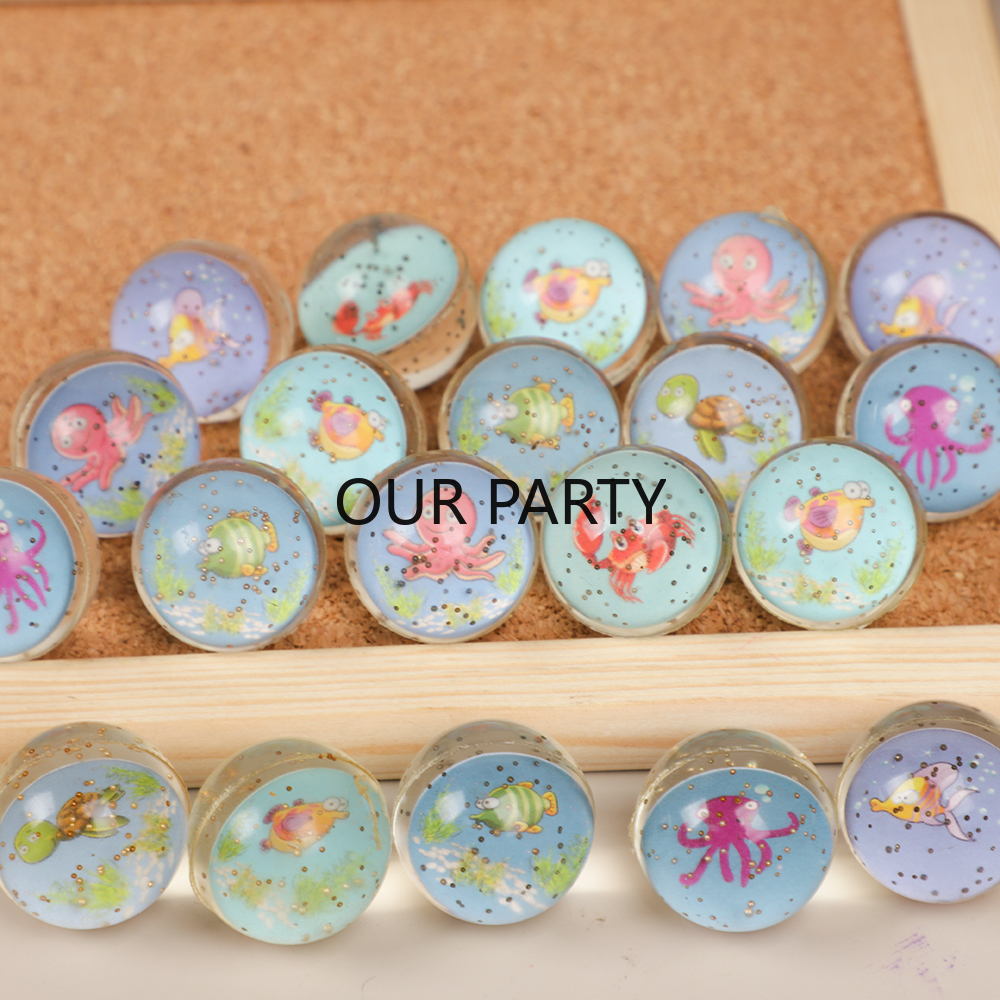 10Pcs Ocean Animal Theme Glitt – Kids Outdoor Jumping Toys Bewertung und Preis
