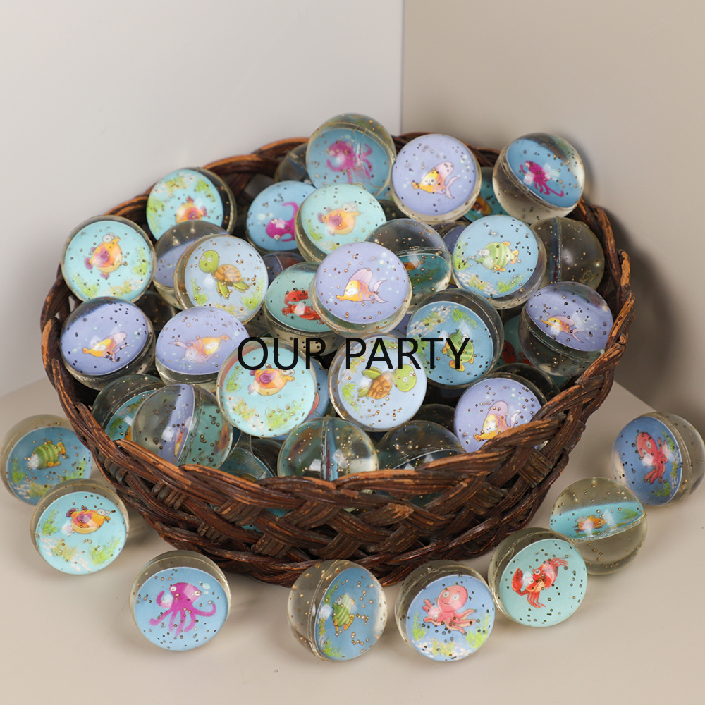 10Pcs Ocean Animal Theme Glitt – Kids Outdoor Jumping Toys Bewertung und Preis