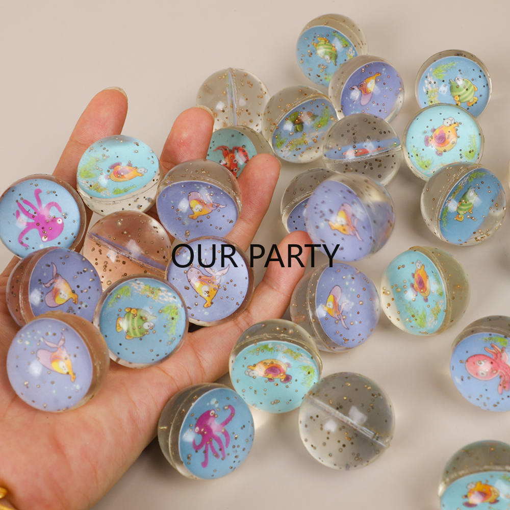 10Pcs Ocean Animal Theme Glitt – Kids Outdoor Jumping Toys Bewertung und Preis
