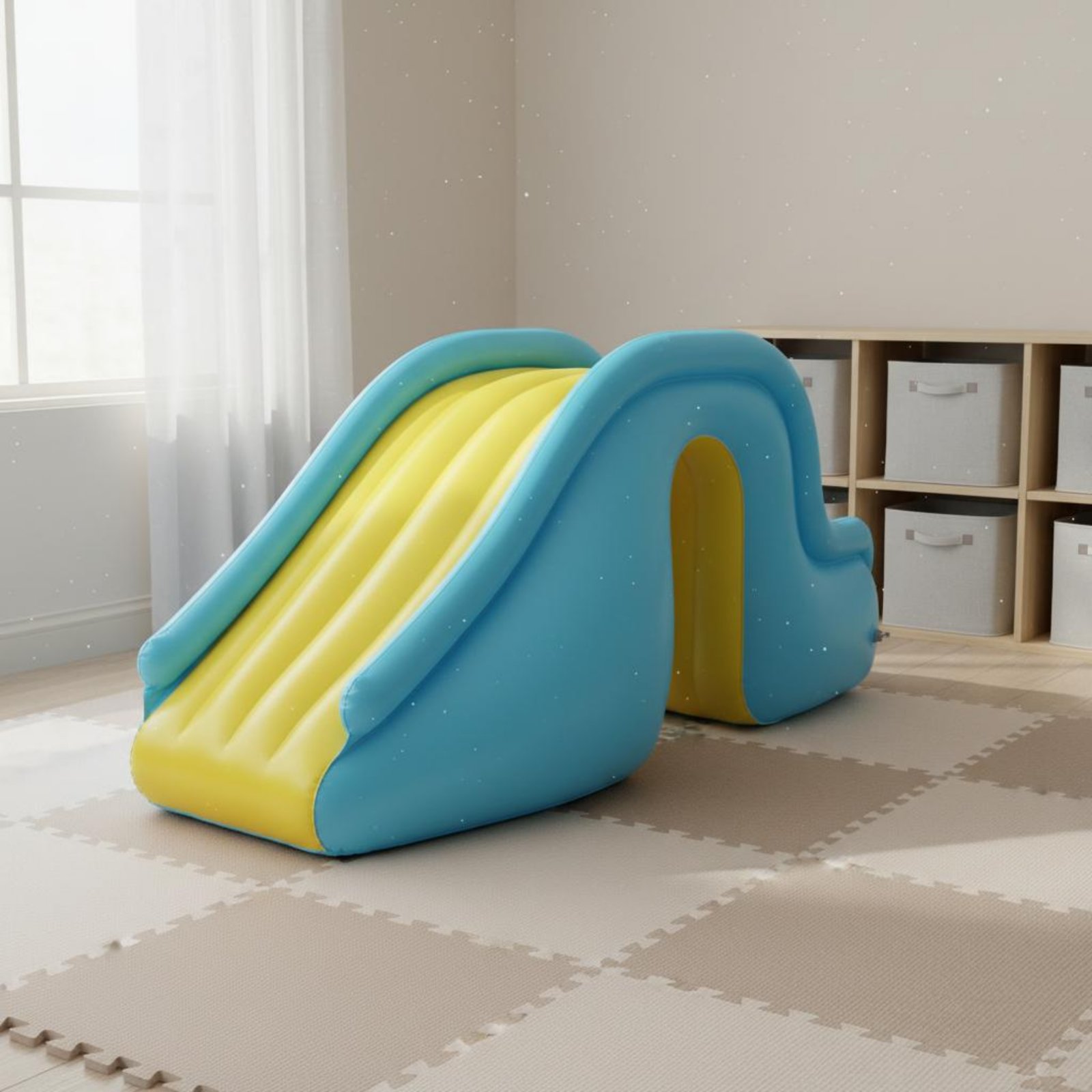 Inflatable Water Slide Indoor  – Kids Outdoor Water Slide Bewertung und Preis